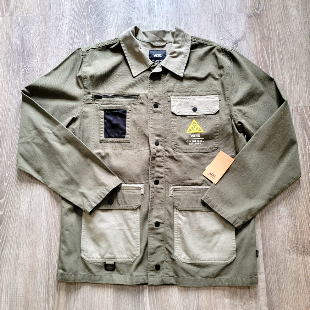 BRAND NEW VANS 66 Supply Drill Military Coat Men's Size XL